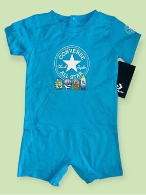 NWT Baby Converse Romper